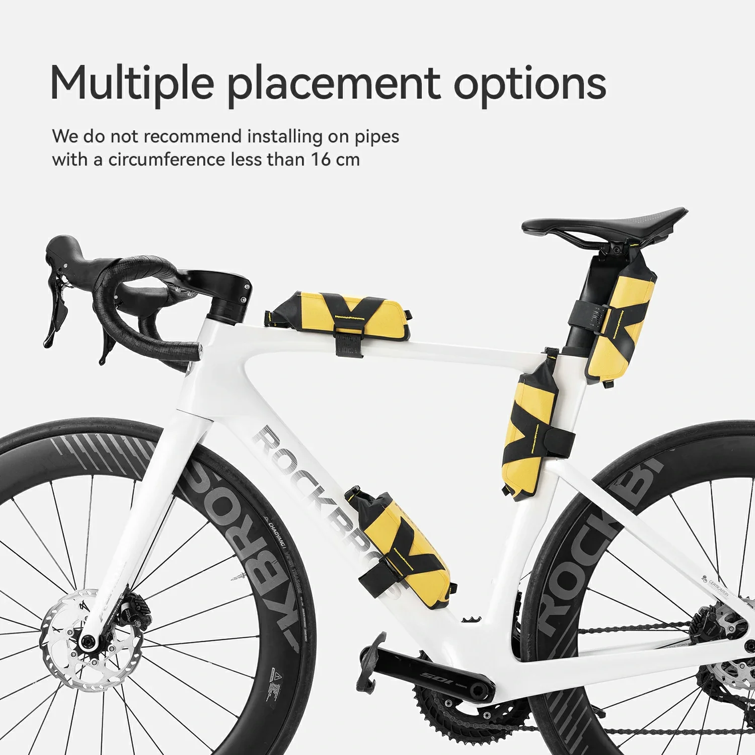 1L Waterproof Bike Frame Bag AS-161 - Image 2