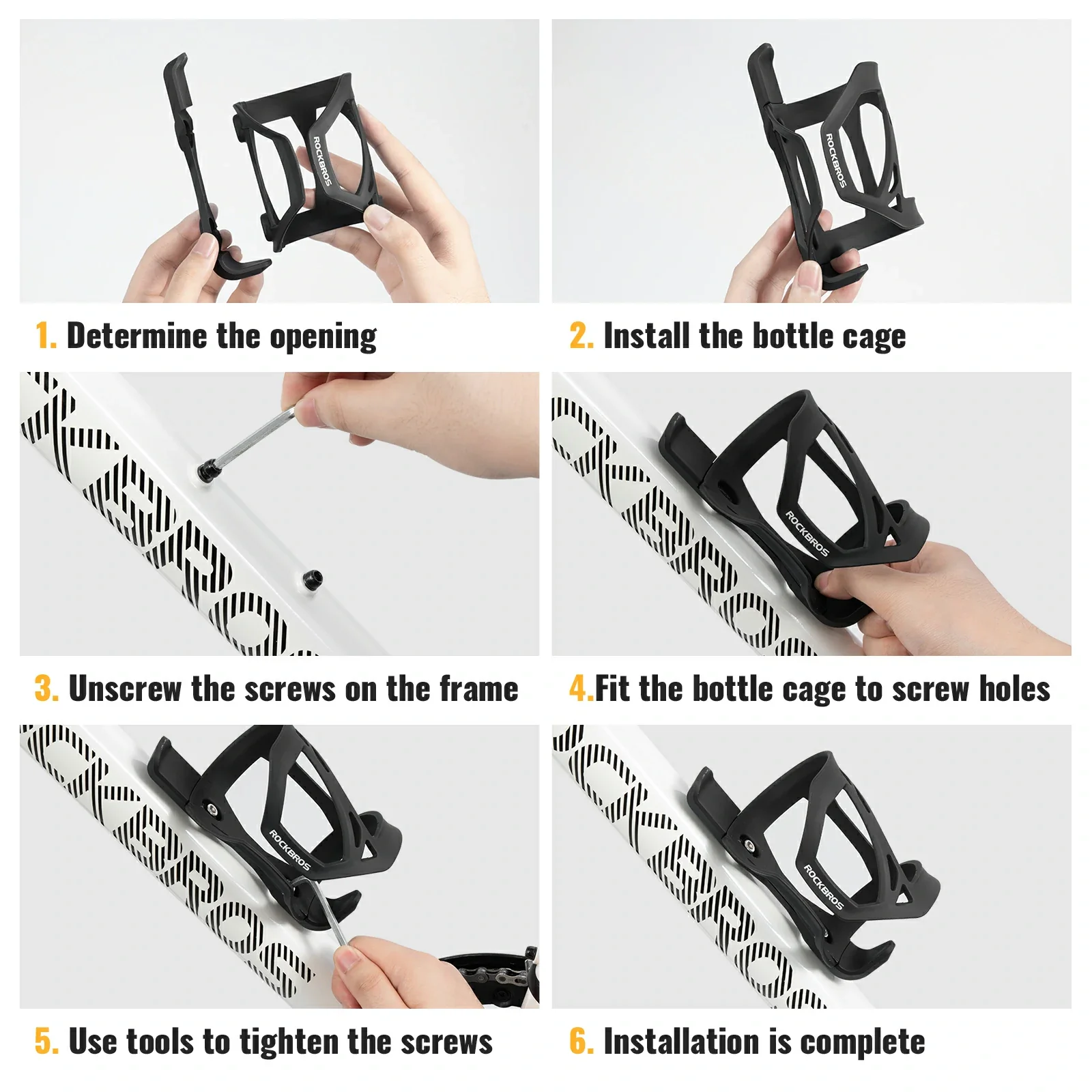 Bike Bottle Cage Side Open Holder for Road & Mountain Bikes - Image 6