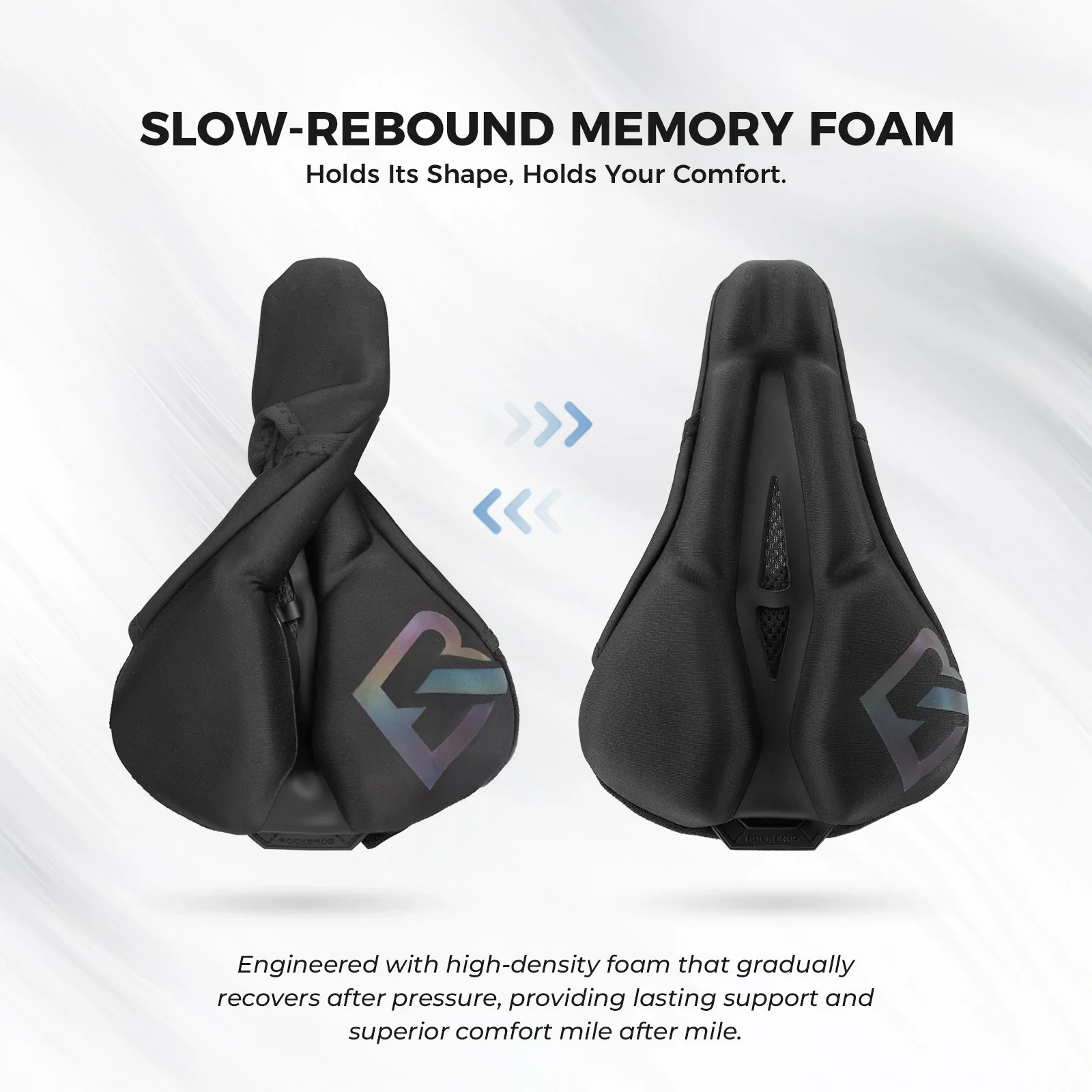 Bike Seat Cushion Cover with 3D-Printed Shock Absorption - Image 6