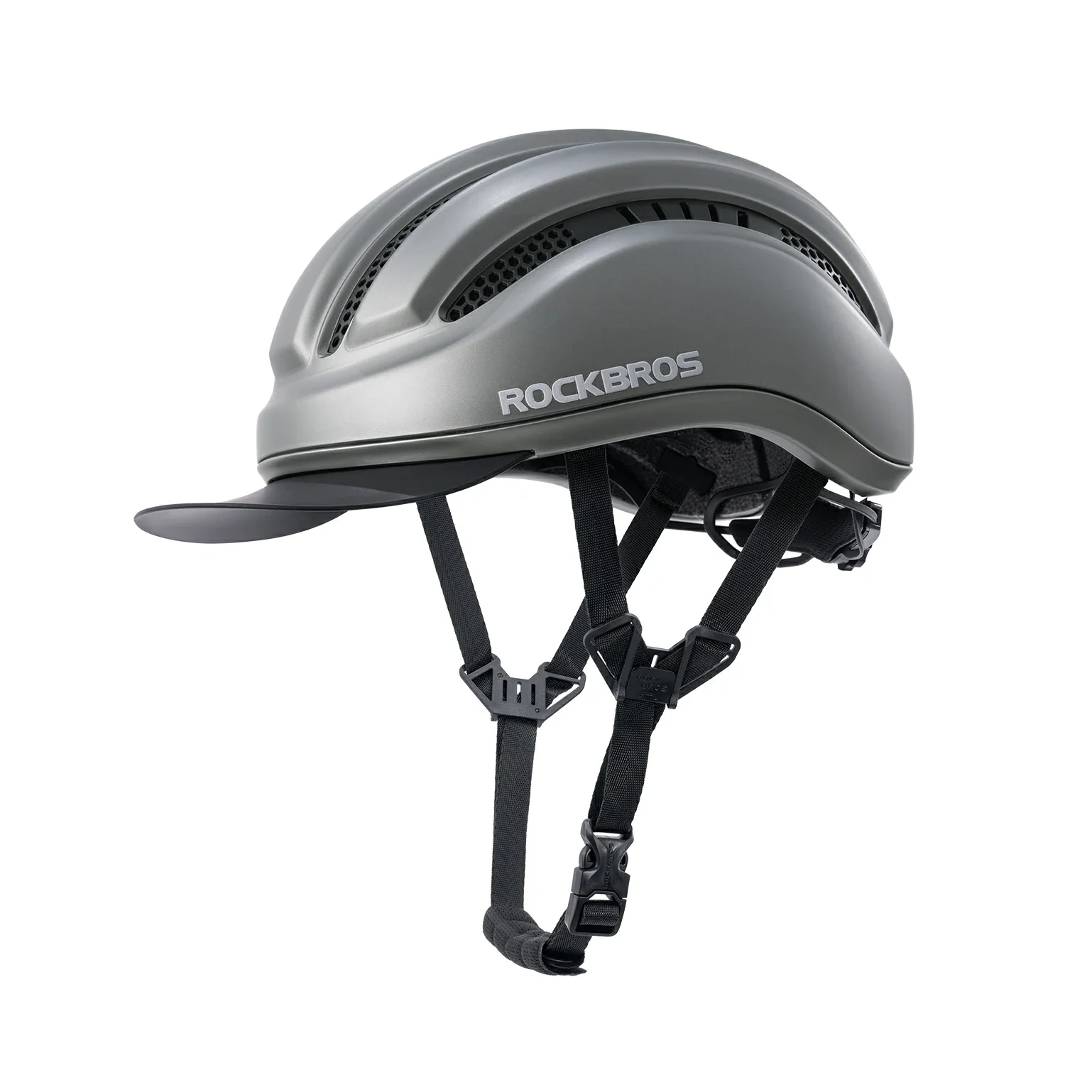 Lightweight Cycling Helmet with Magnetic Visor & Adjustable Fit - Image 6