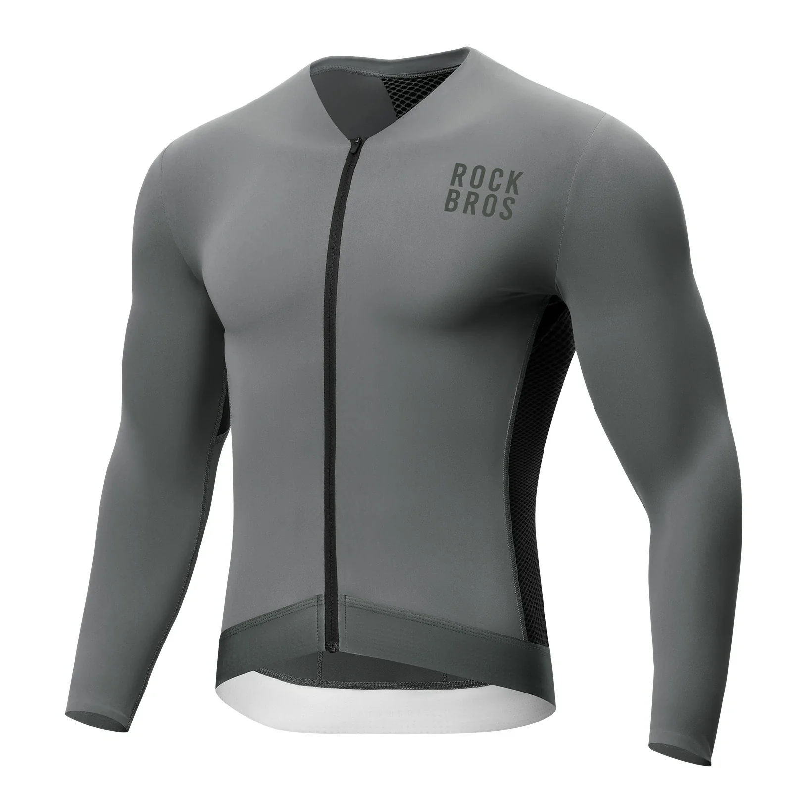 Cycling Jersey Long Sleeve Breathable 3 Pocket - Image 10