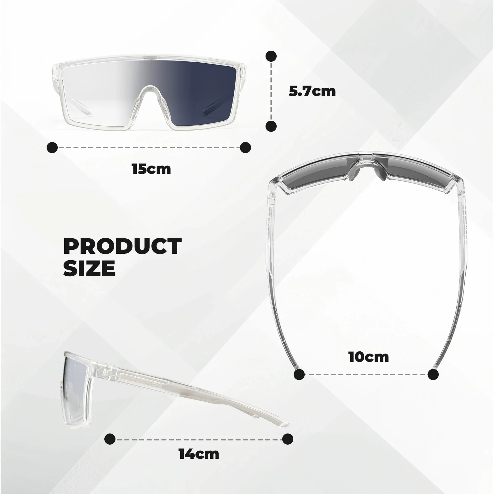 Cycling Sunglasses Photochromic Polarized UV400 - Image 7