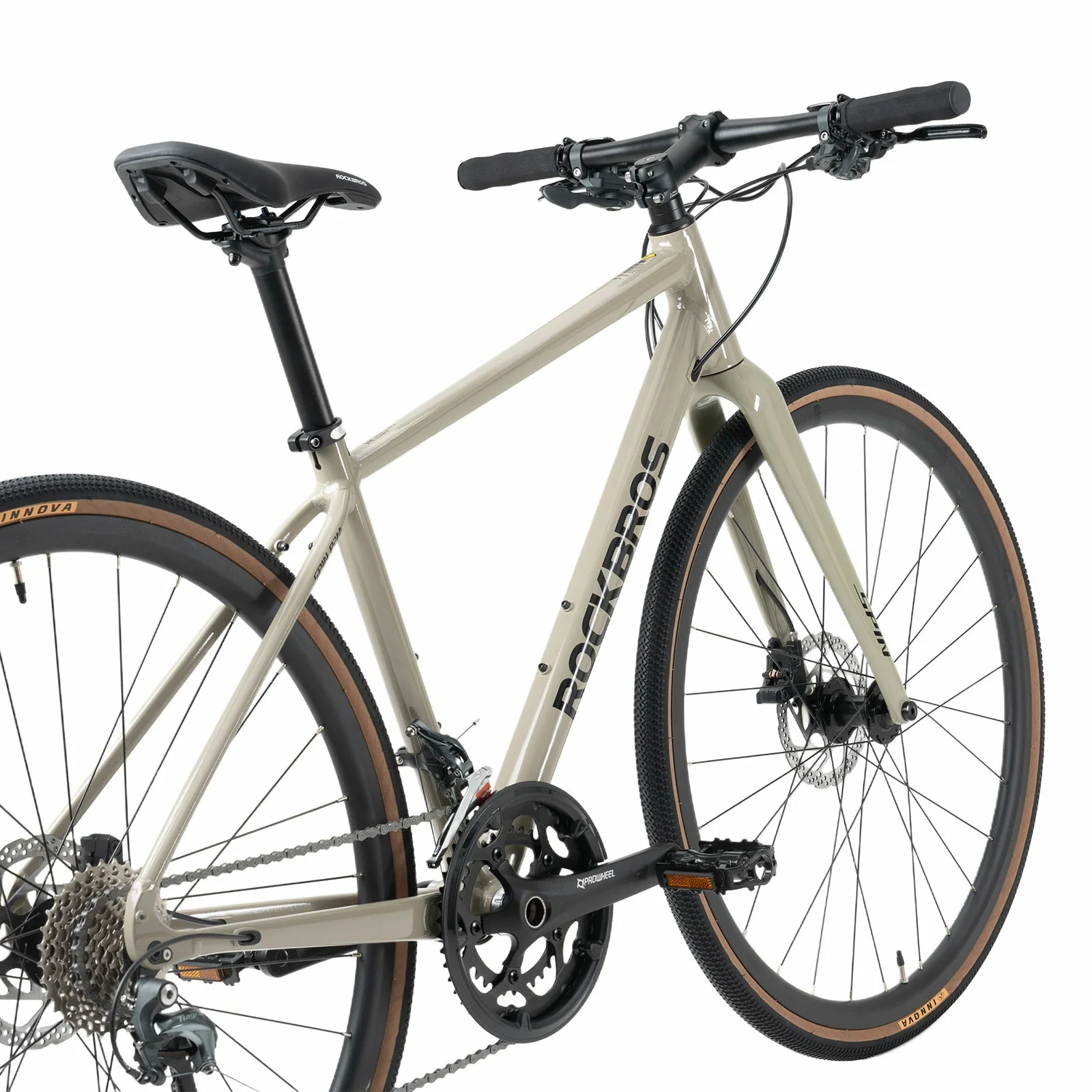 SPIN P2M Flat Bar Road Bike with Carbon Fork 2x10 Speed - Image 20