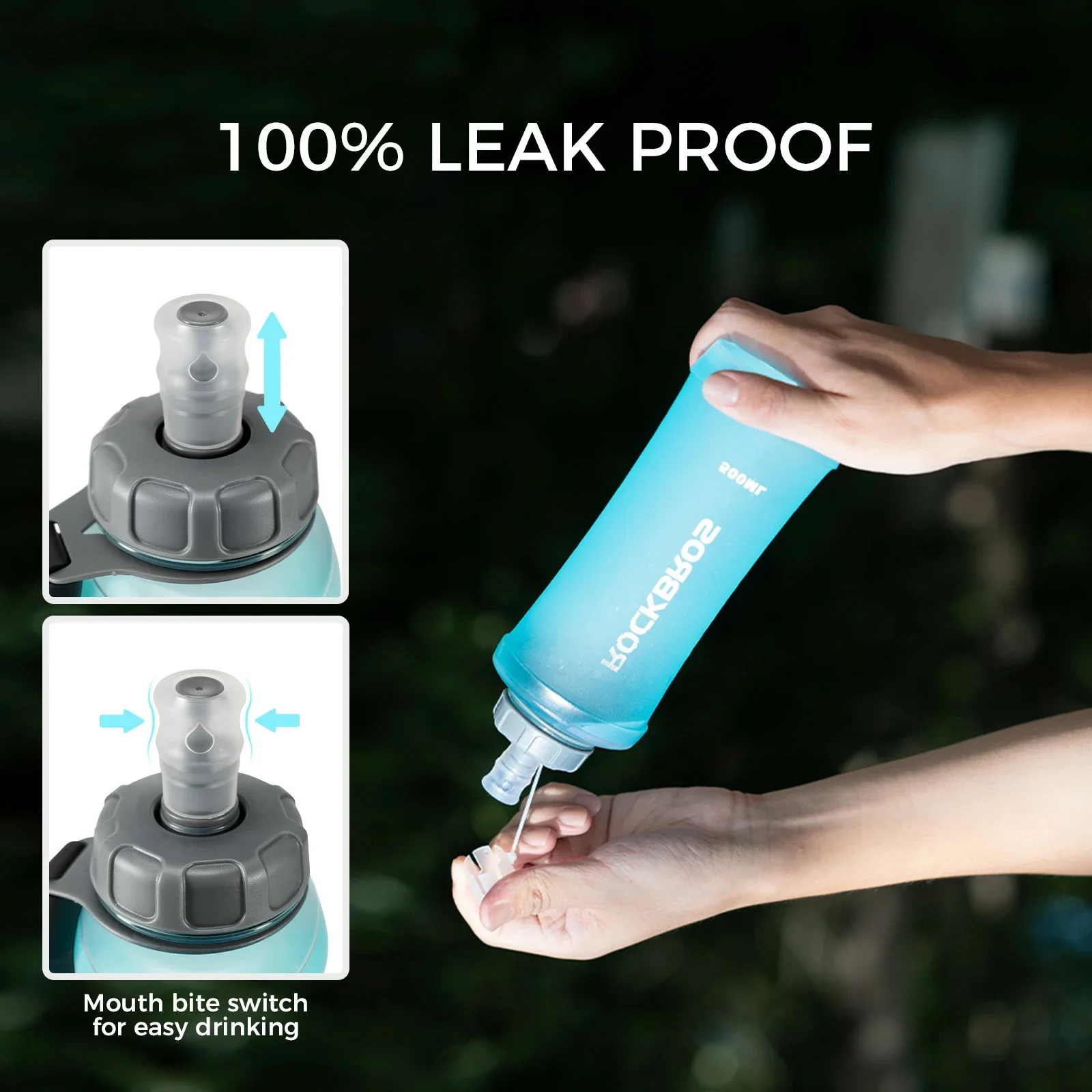 Foldable Water Bottle Cycling Bottle 500ML - Image 7