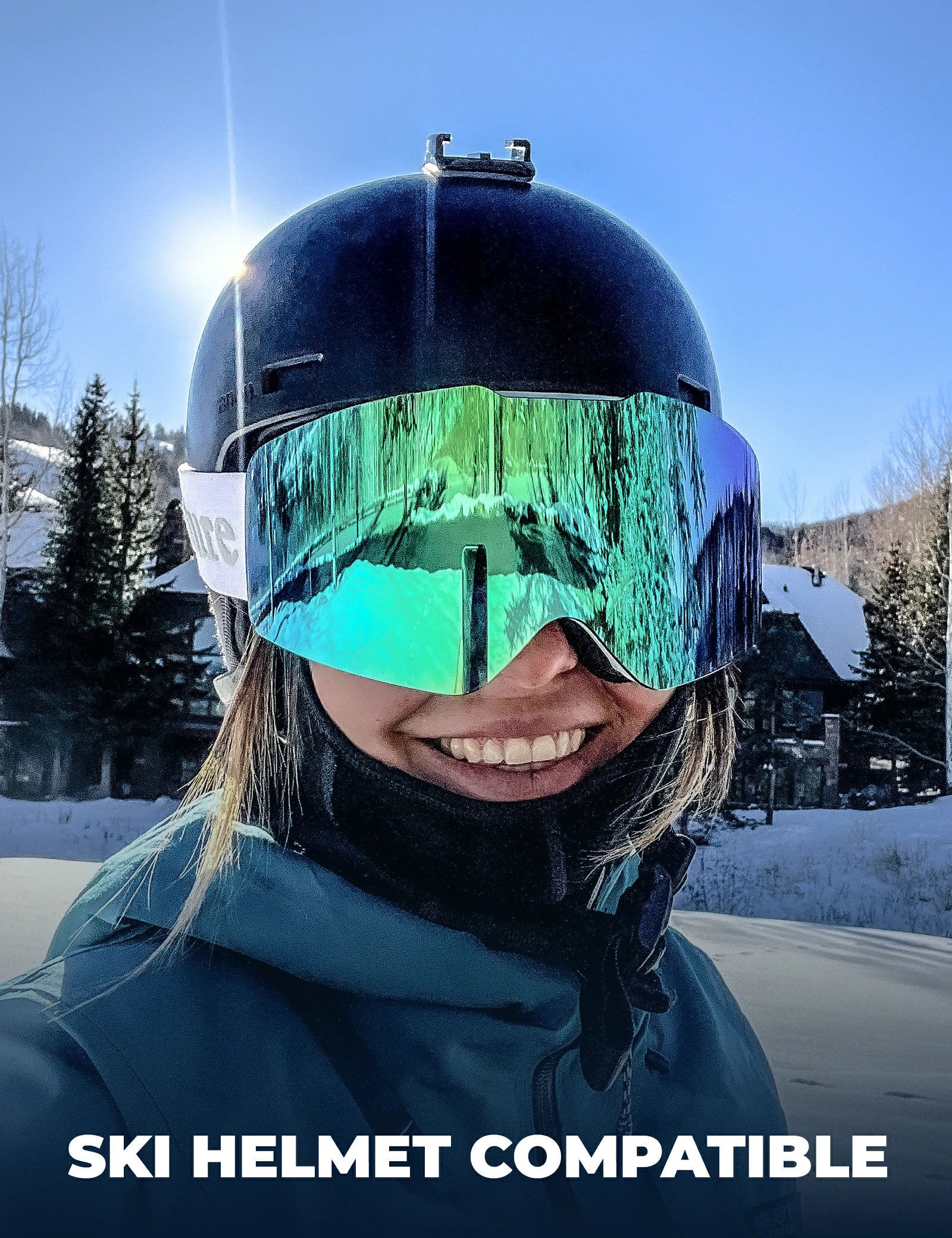 Frameless OTG Ski Goggles UV400 Anti-Fog Snowboard - Image 23