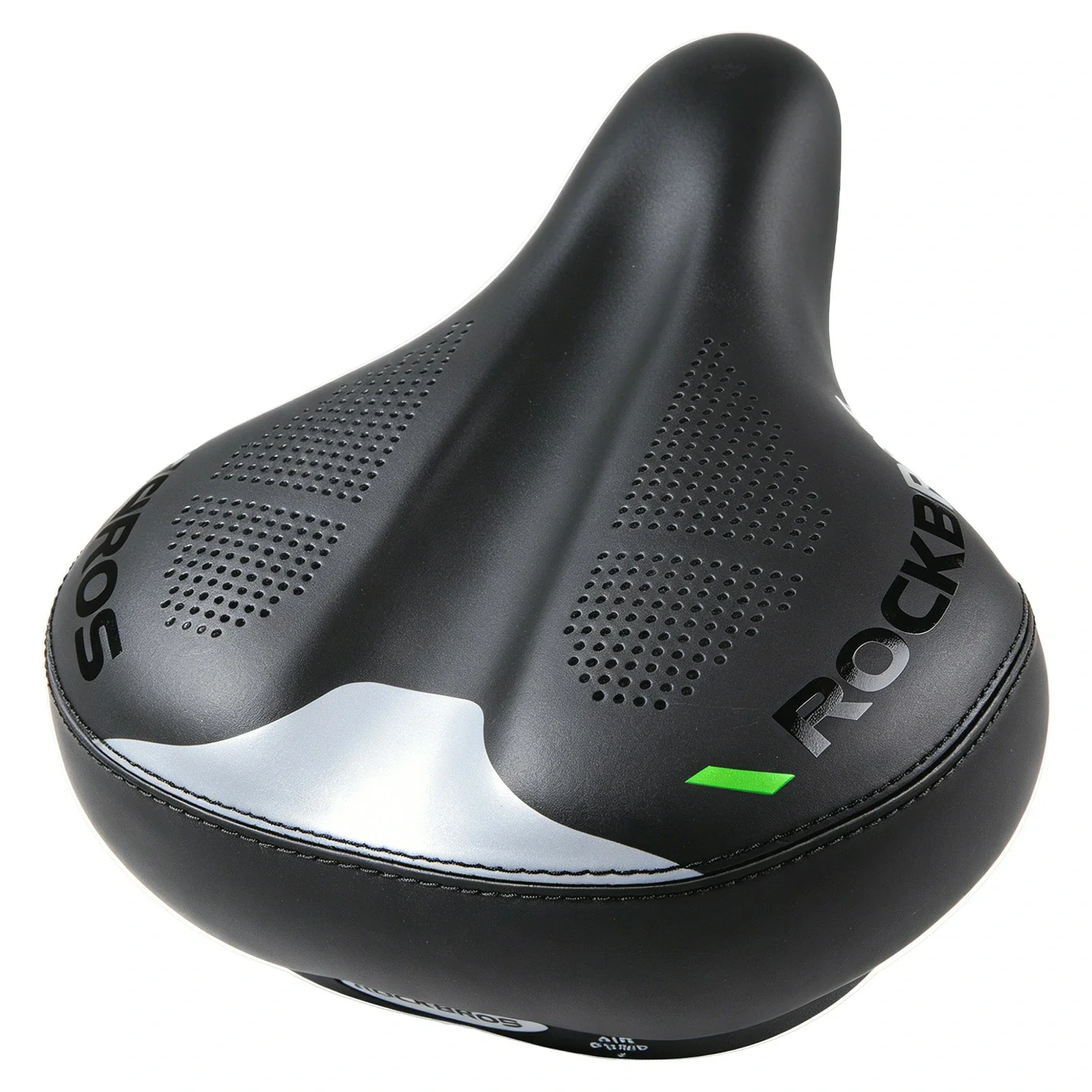 Adjustable Air Cushion Bike Saddle Wide Comfort Shock Absorbing Seat