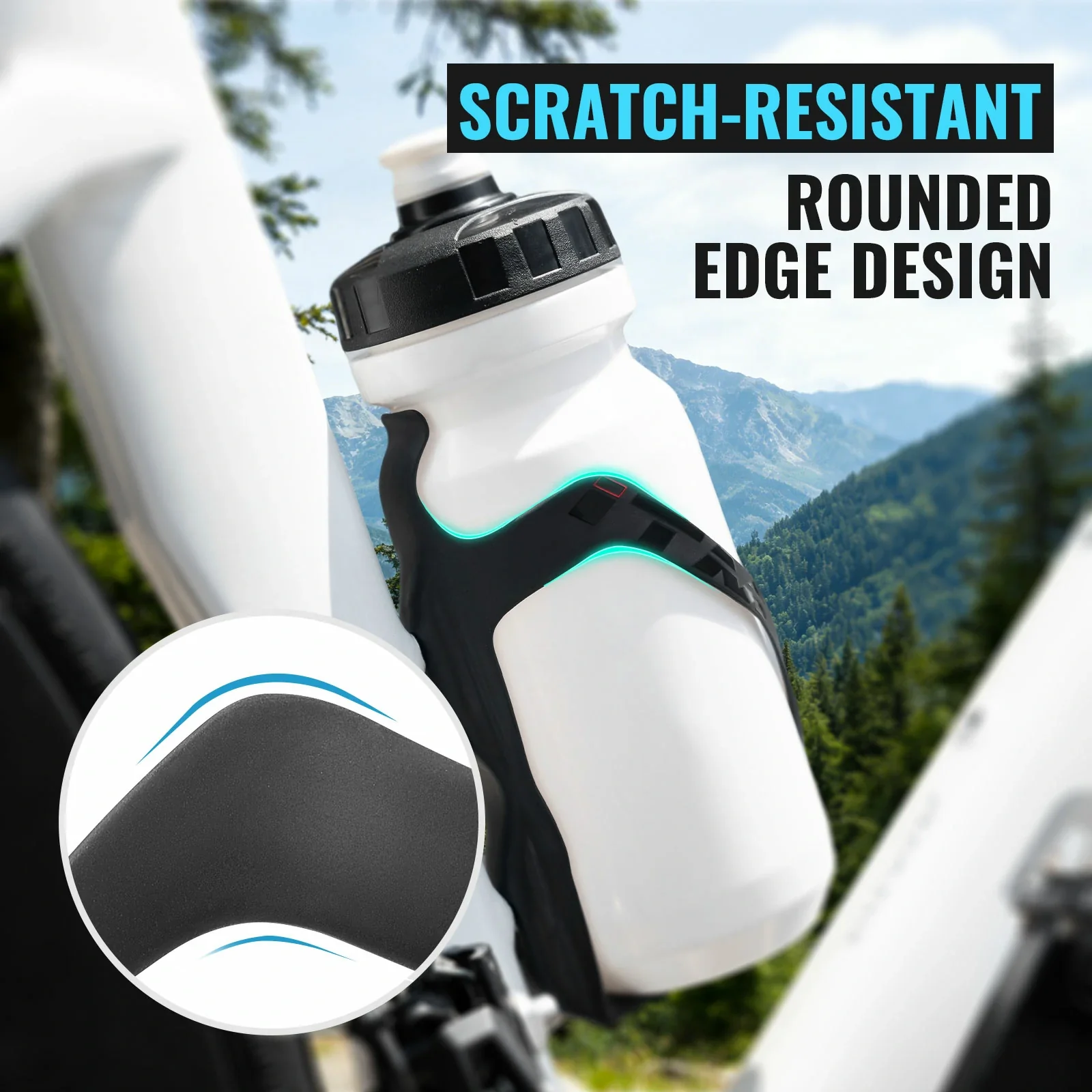 ITM Bike Bottle Cage Carbon Fiber Ultralight Sturdy - Image 3