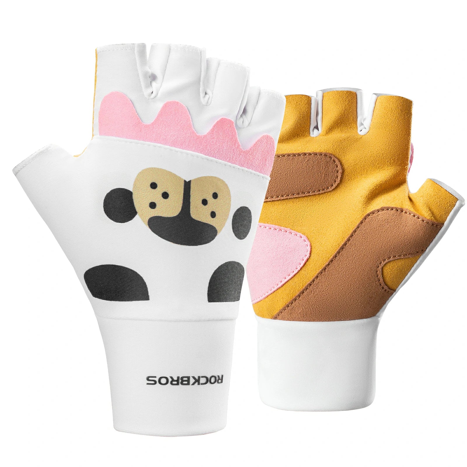 Kids Lightweight Cycling Gloves with Palm Protection - Image 2