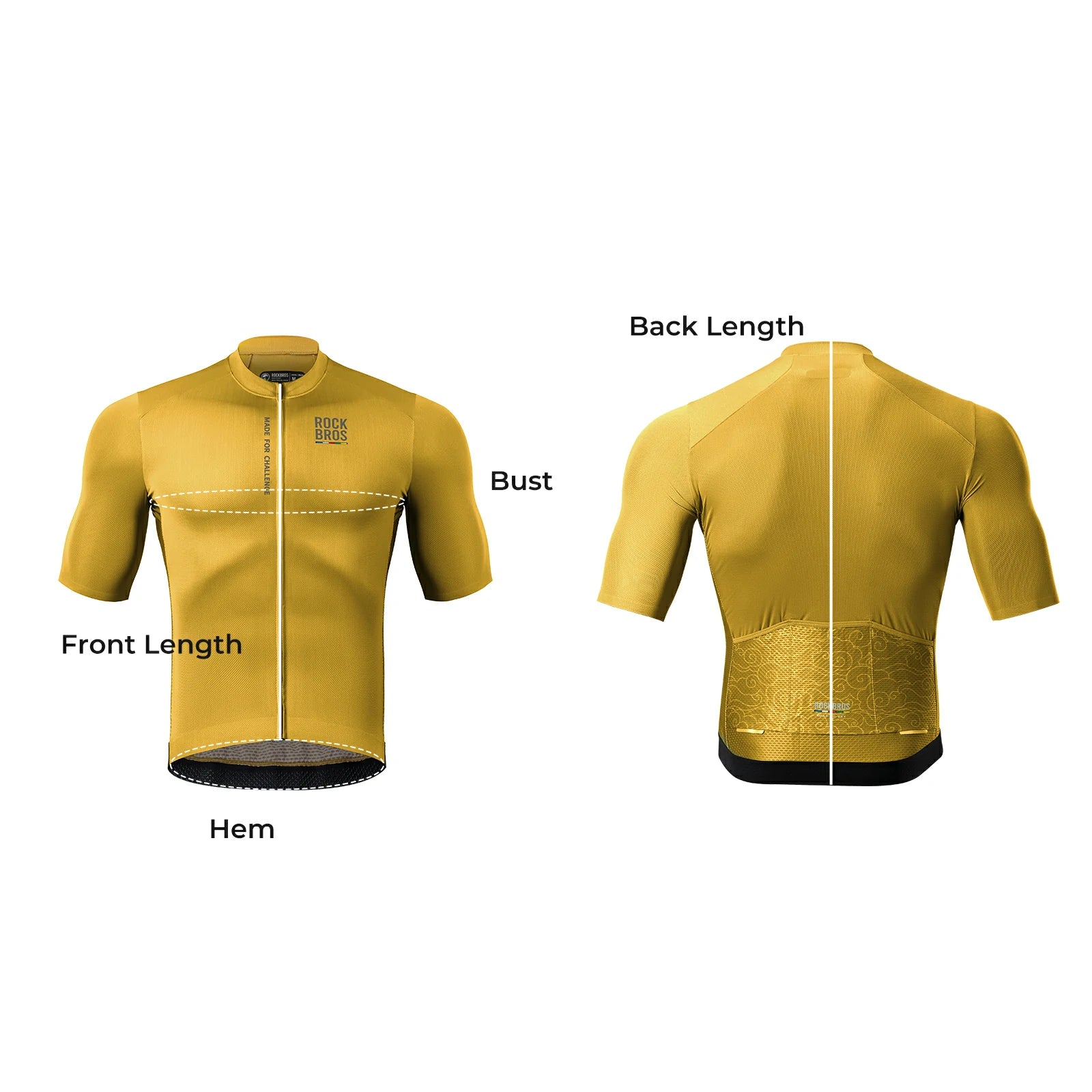 Men’s Lightweight Cycling Jersey with Rear Pockets & YKK Zip - Image 7