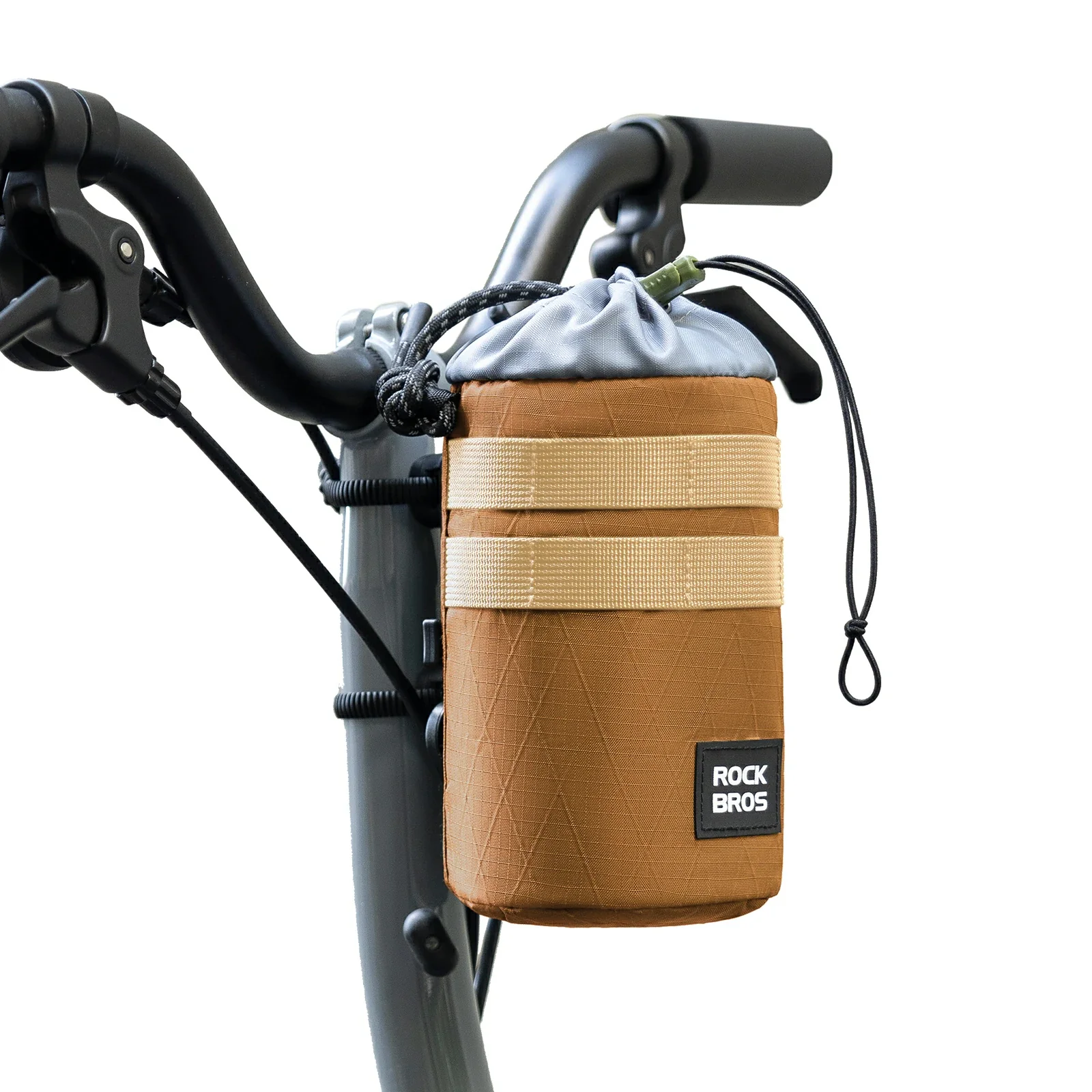Magnetic Bike Bottle Holder Bag – Handlebar Backpack for Scooter & Folding Bike - Image 2