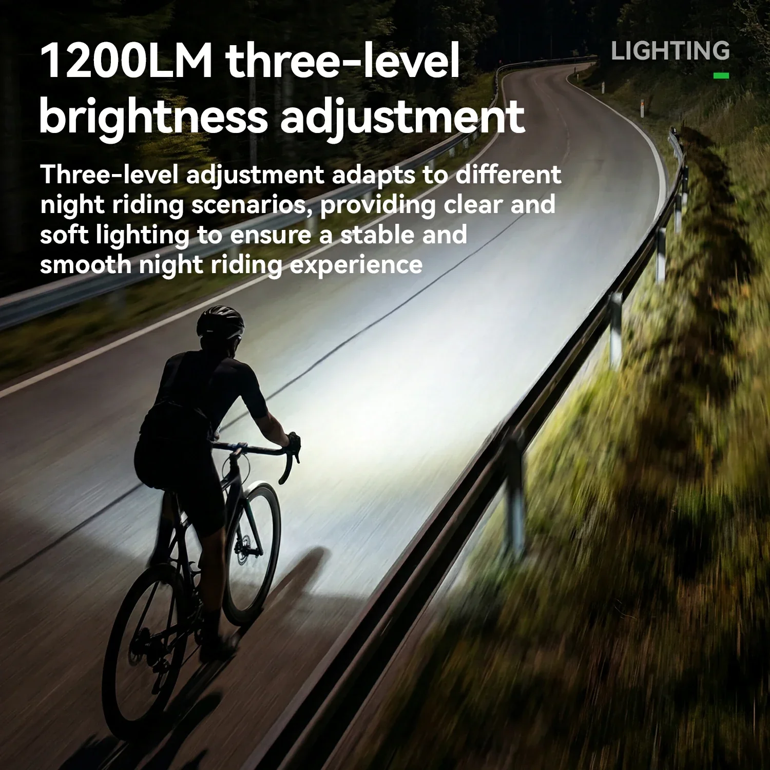 Bike Front Light QC 1200 - Image 4