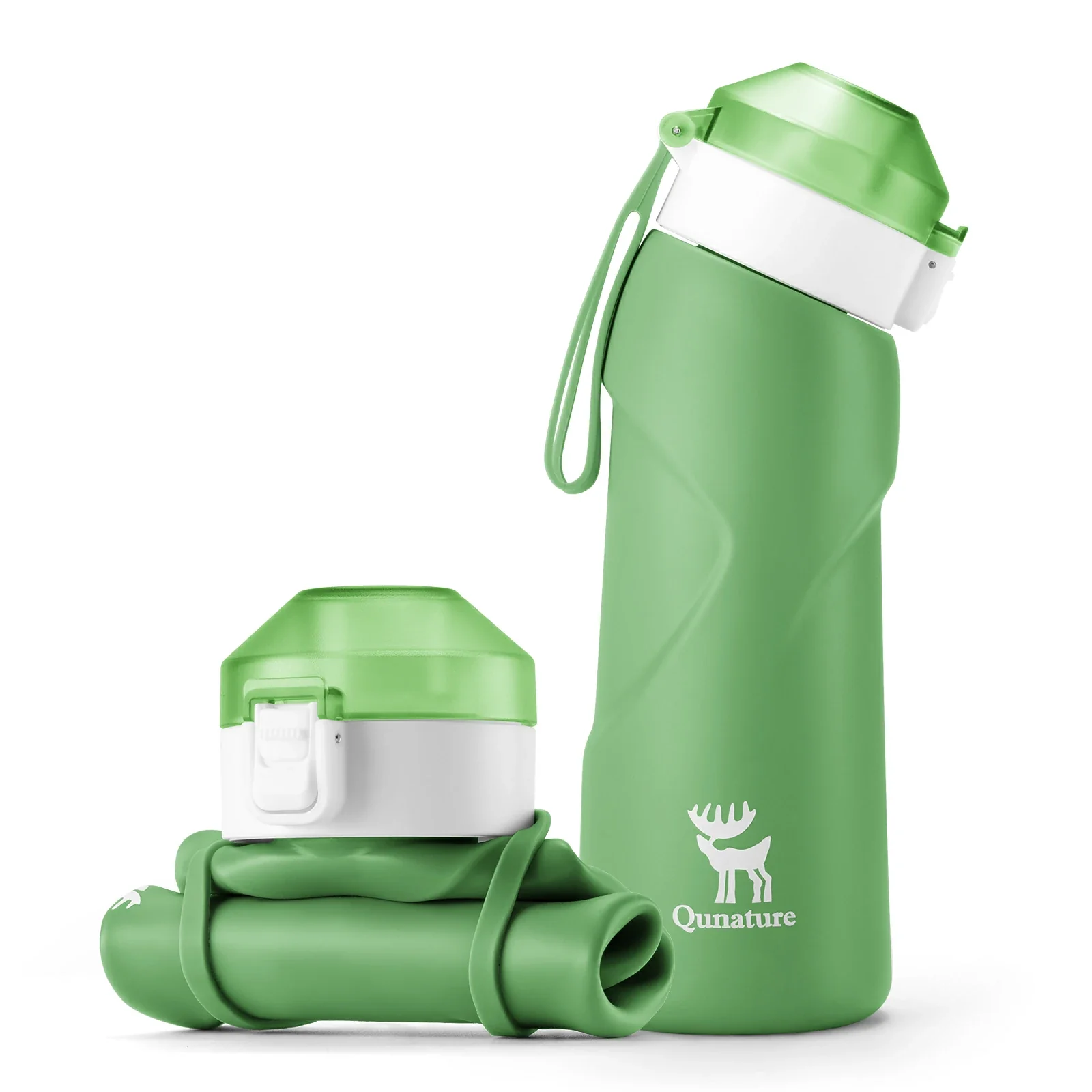 Qunature Collapsible Water Bottle Silicone 700 ml - Image 5