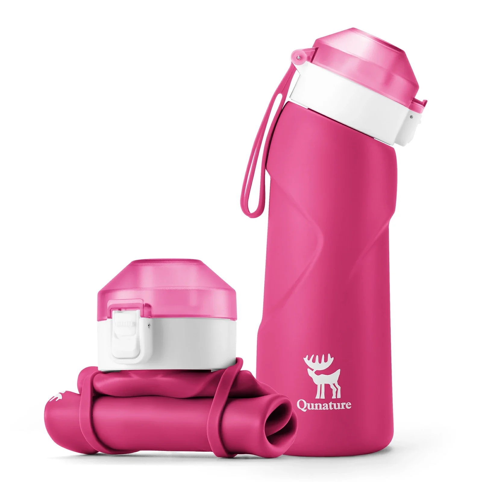 Qunature Collapsible Water Bottle Silicone 700 ml - Image 9