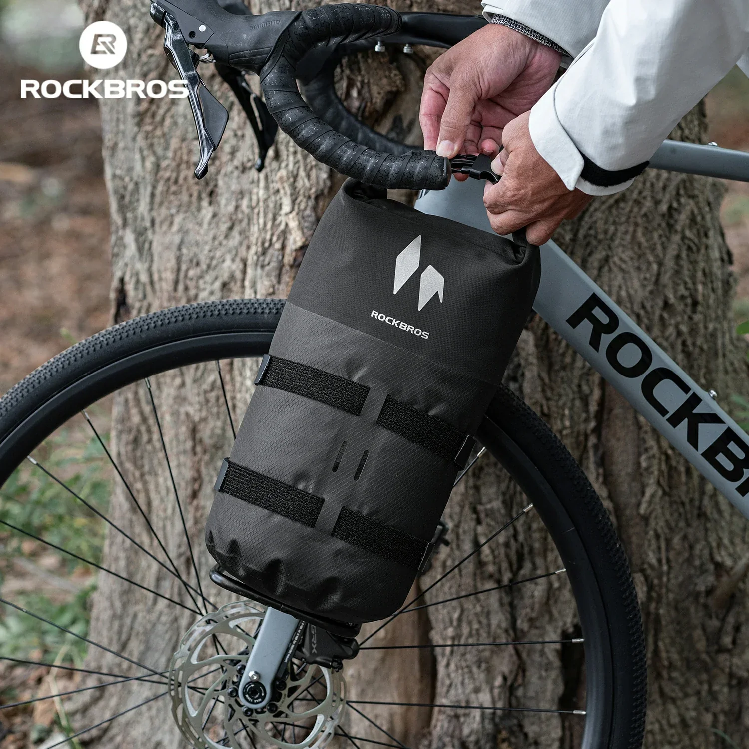 RideMate 100% Waterproof Bike Front Rack Bag 7L AS-156 - Image 12