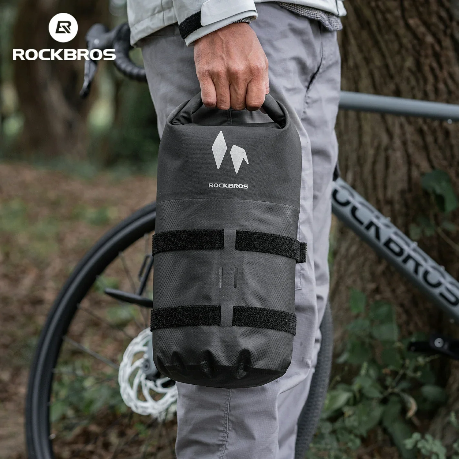 RideMate 100% Waterproof Bike Front Rack Bag 7L AS-156 - Image 13