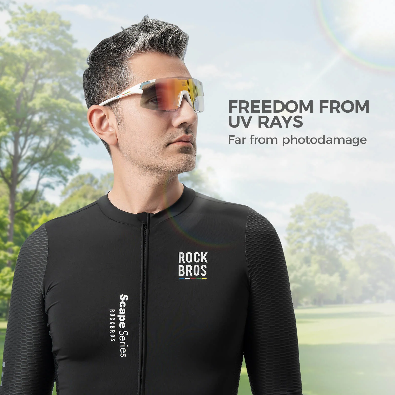 Road-to-Sky Photochromic Cycling Sunglasses - BOUNDLESS - Image 12