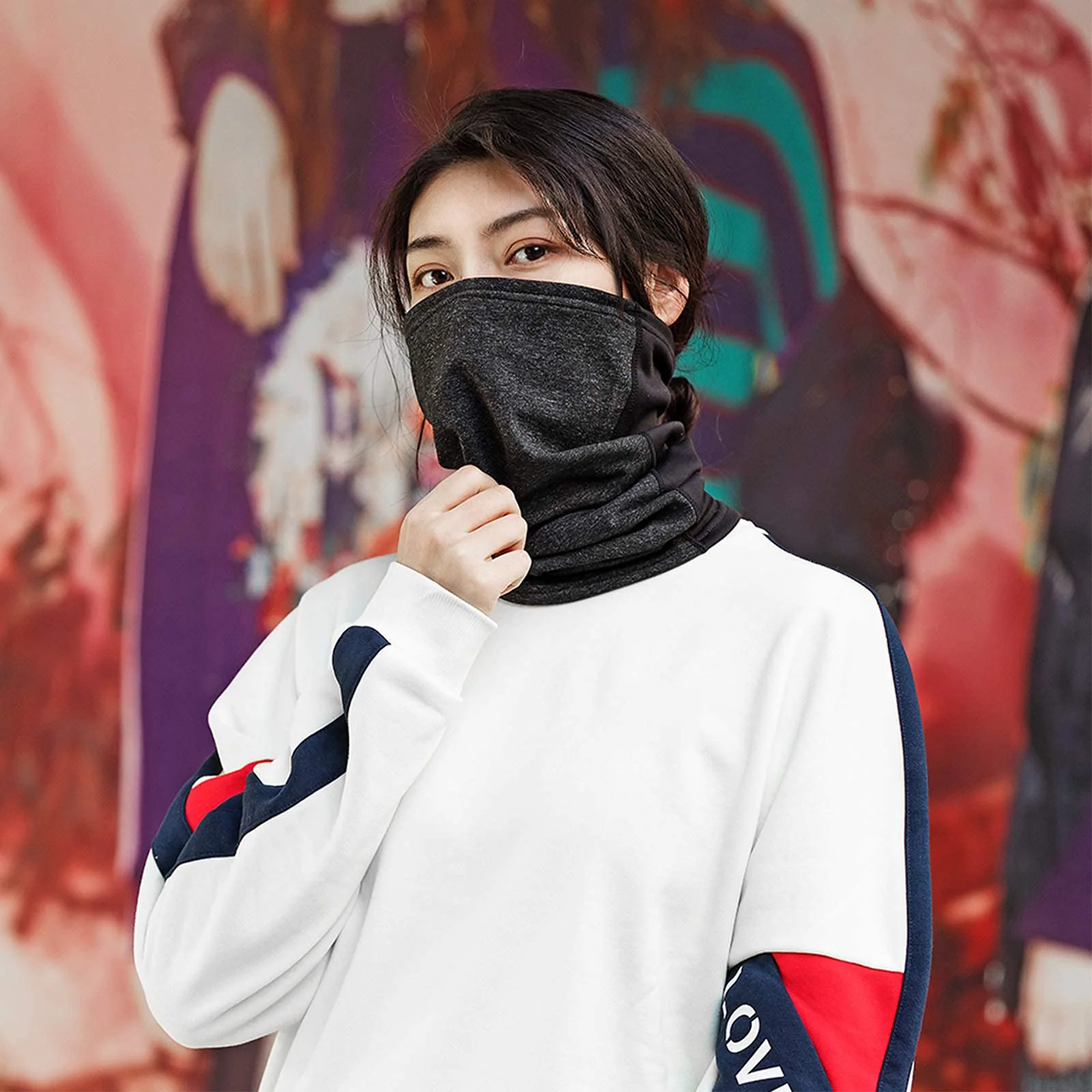 ROCKBROS Balaclava Face Masks Neck Warmer Multifunctional Windproof - Image 16