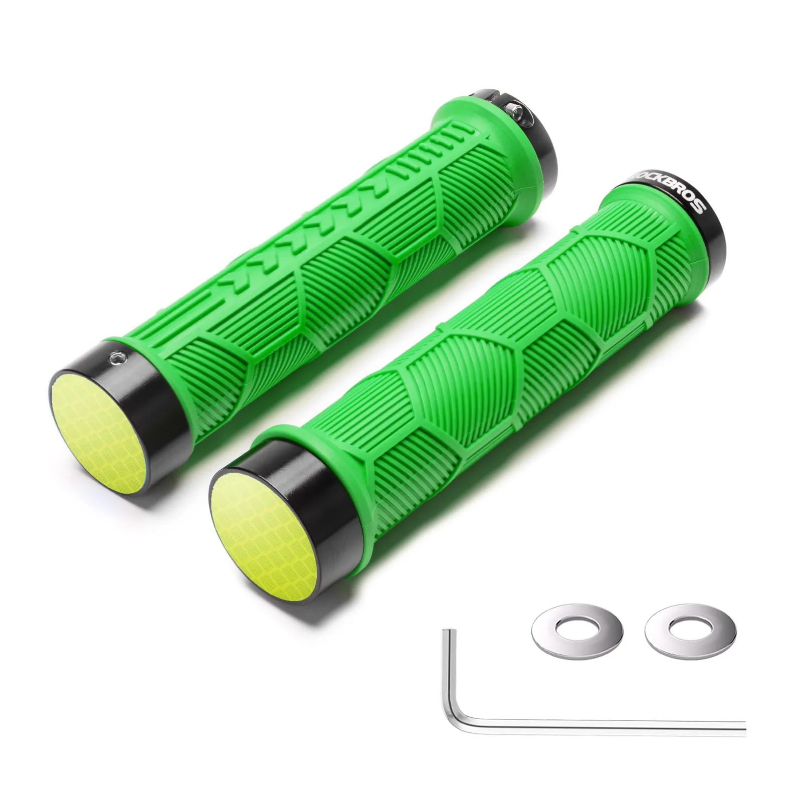 ROCKBROS Bicycle Handlebar Grips Non-slip Rubber Handlebar Grips - Image 13