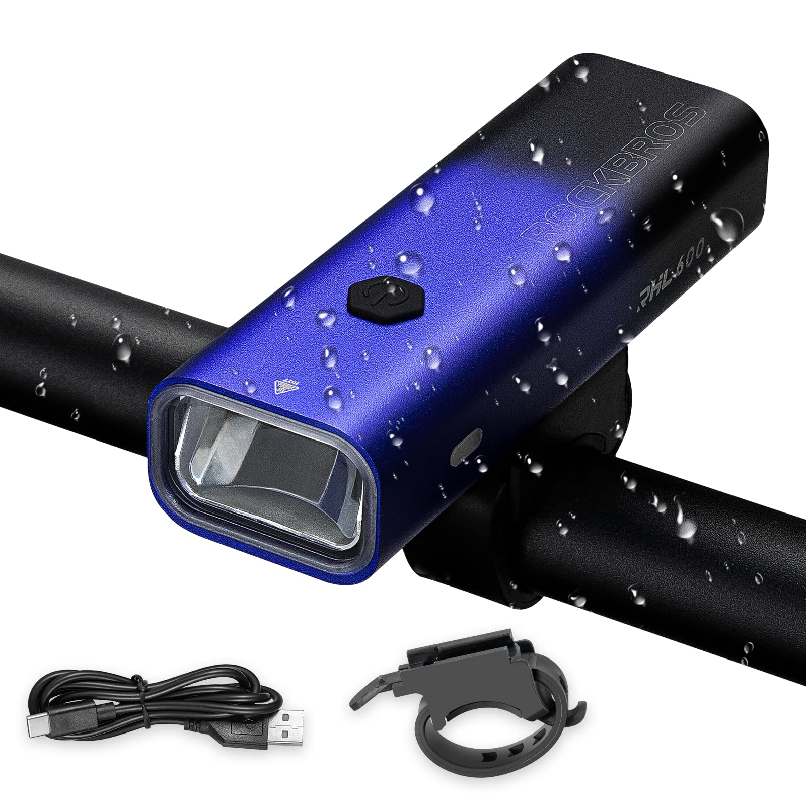Rechargeable Aluminium Bike Front Light RHL- - Image 9