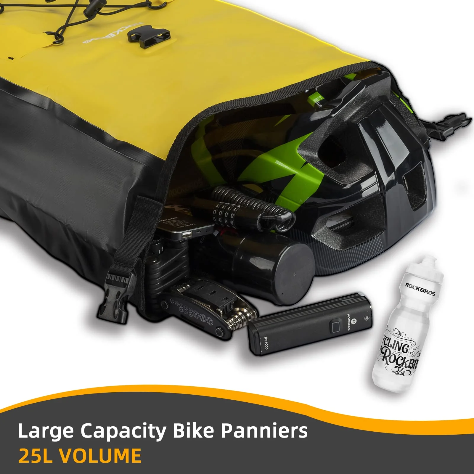 ROCKBROS Bike Pannier Bag 25L-32L 100% Waterproof - Image 33