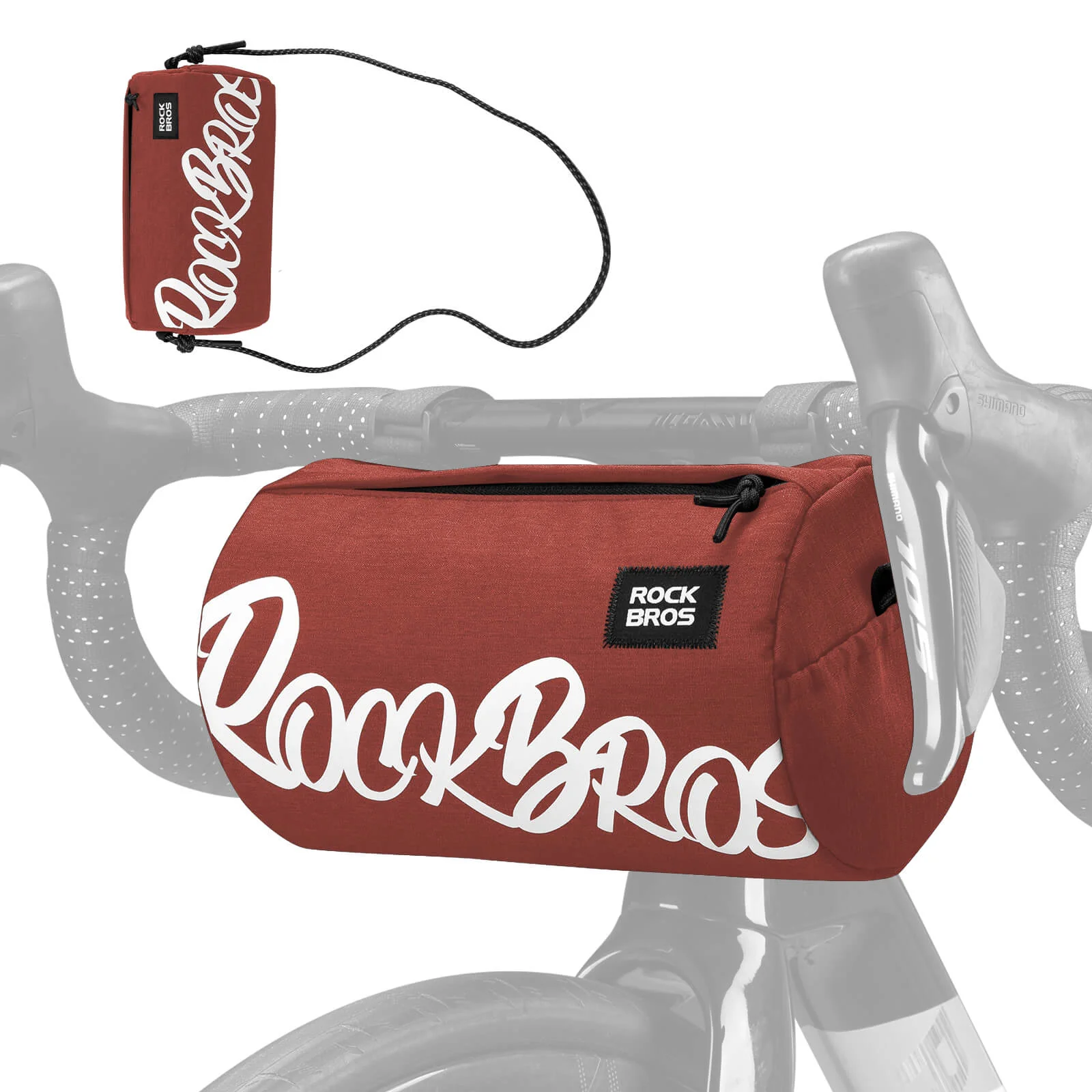 ROCKBROS Cylindrical Bike Handlebar Bag - G005 - Image 2