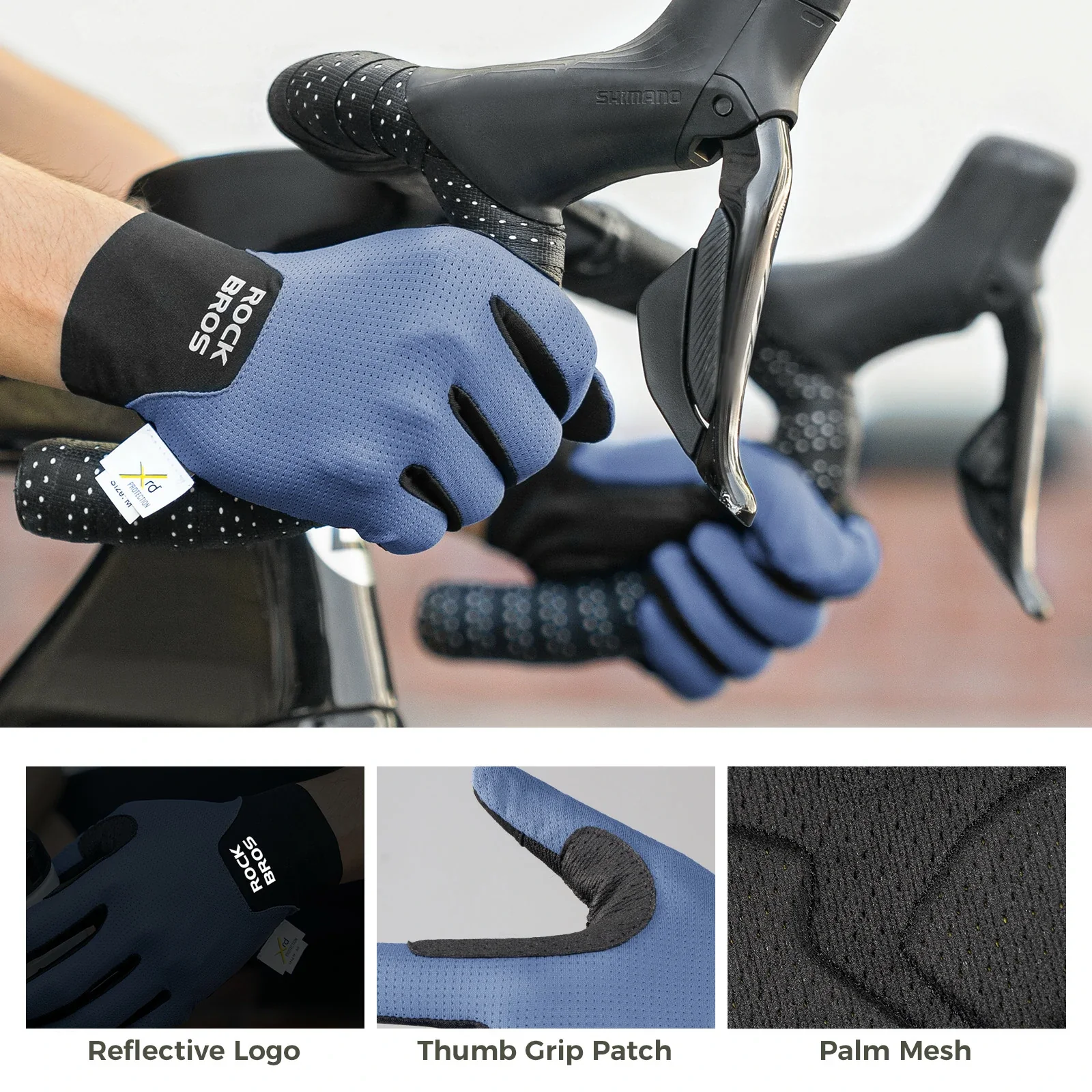 S403-1 Summer Cycling Gloves Padded - Image 8