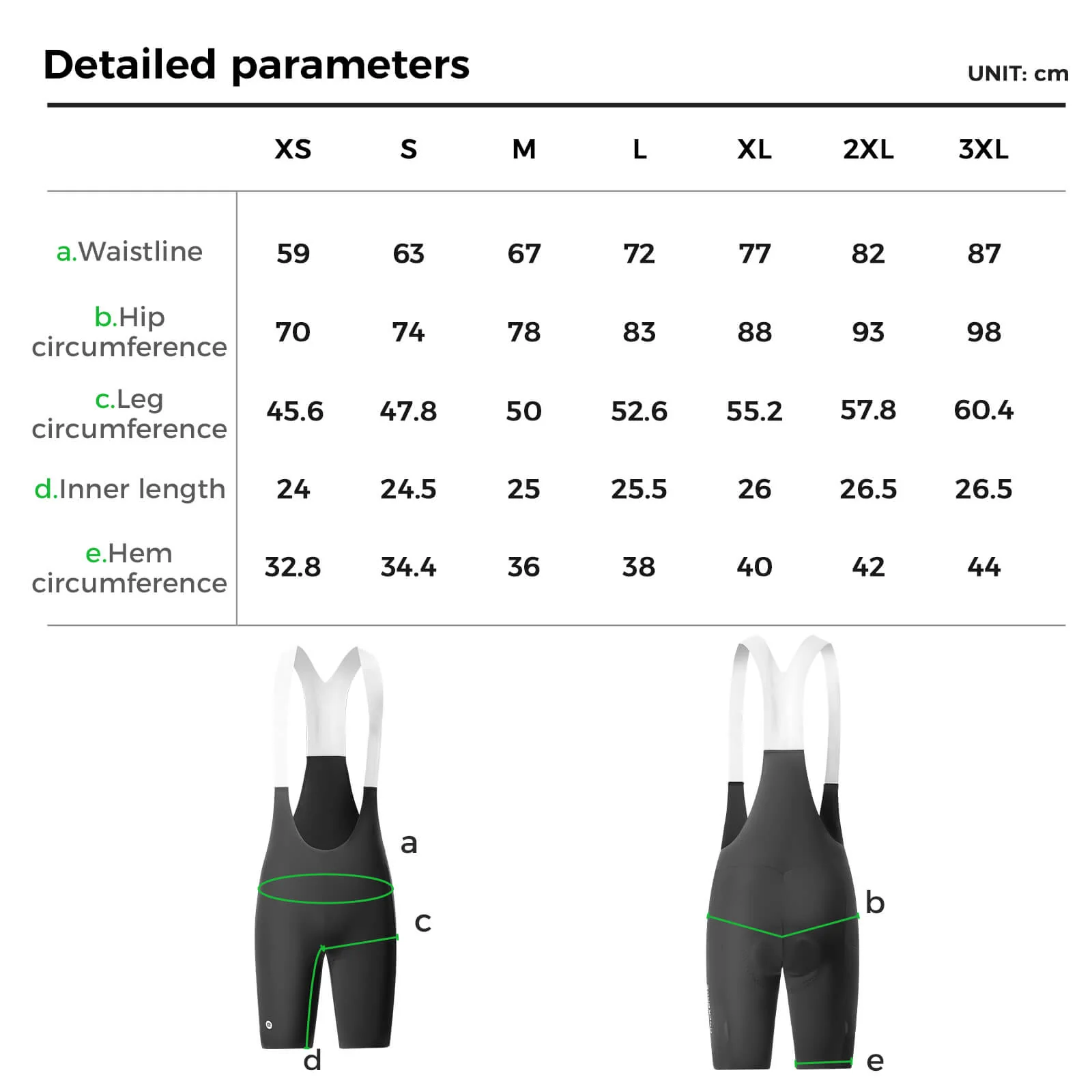Summer Men’s Cycling Bib Shorts - Image 7