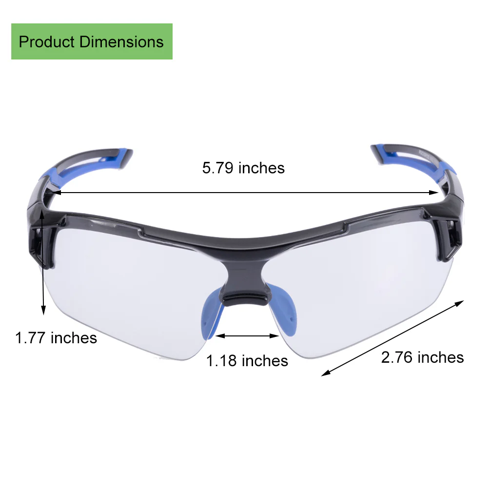 ROCKBROS Photochromic Cycling Sunglasses UV400 Protection Sports Glasses - Image 2