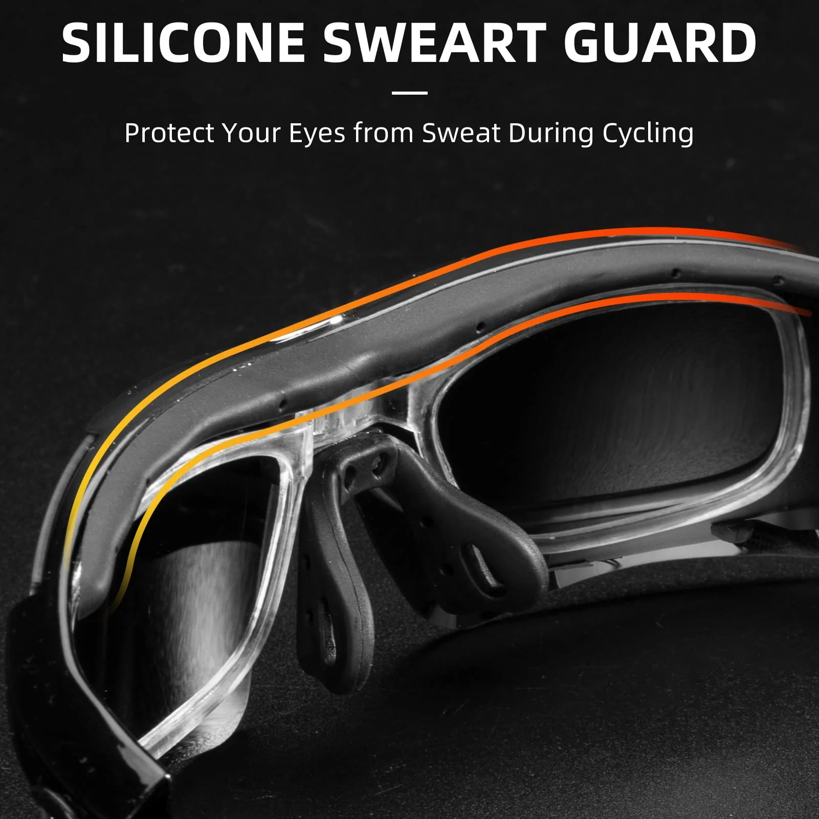 ROCKBROS Polarized Cycling Sunglasses with 4 Interchangeable Lenses - Image 23
