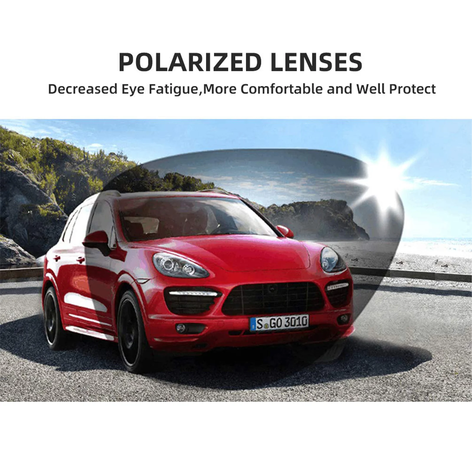 ROCKBROS Polarized Cycling Sunglasses with 4 Interchangeable Lenses - Image 27