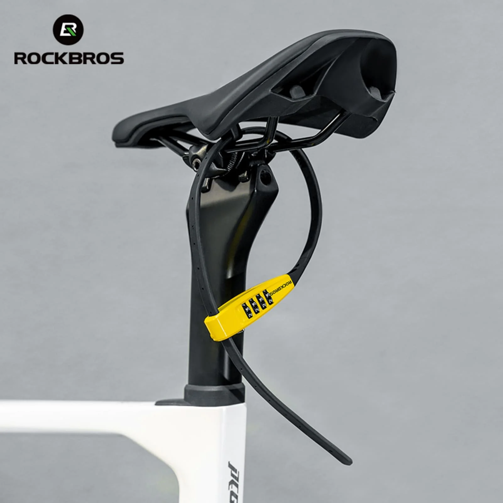 ROCKBROS Portable Zip Tie Password Lock Lightweight - Image 2