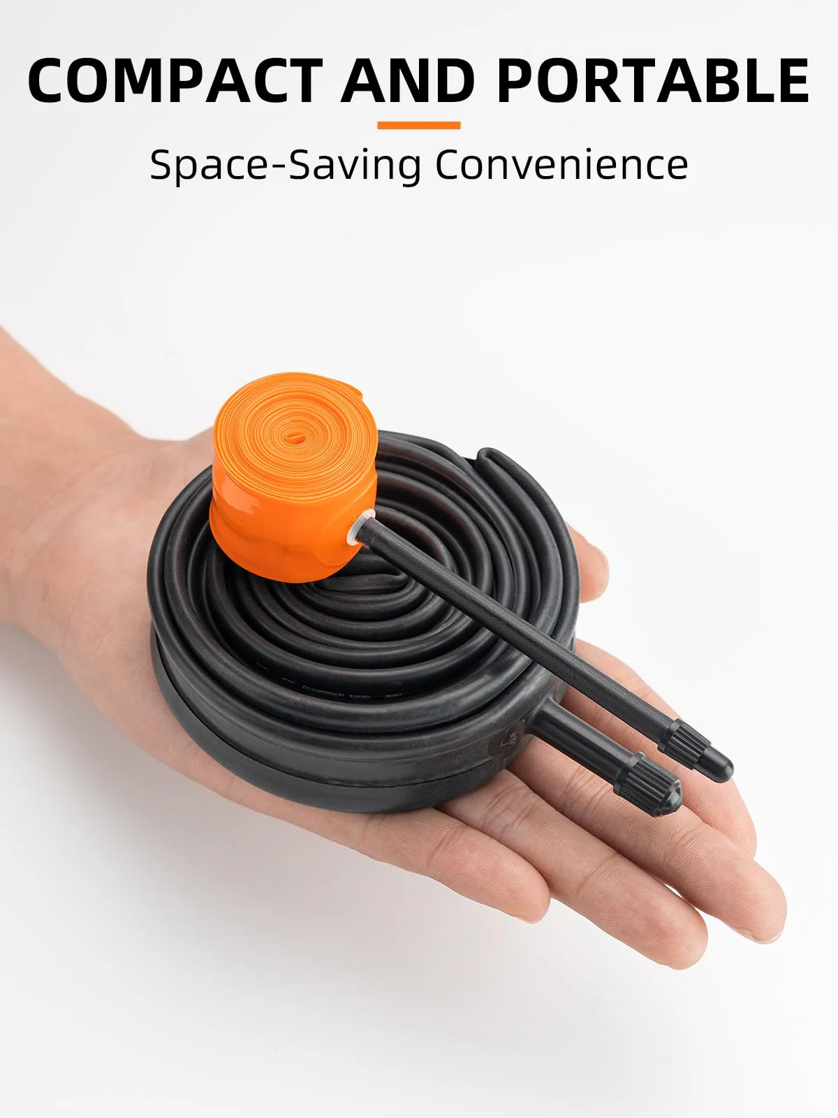 ROCKBROS Road Bicycle Inner Tube Presta Valve Compatible with 700 x 18/23/25/28/30/32Tire - Image 3