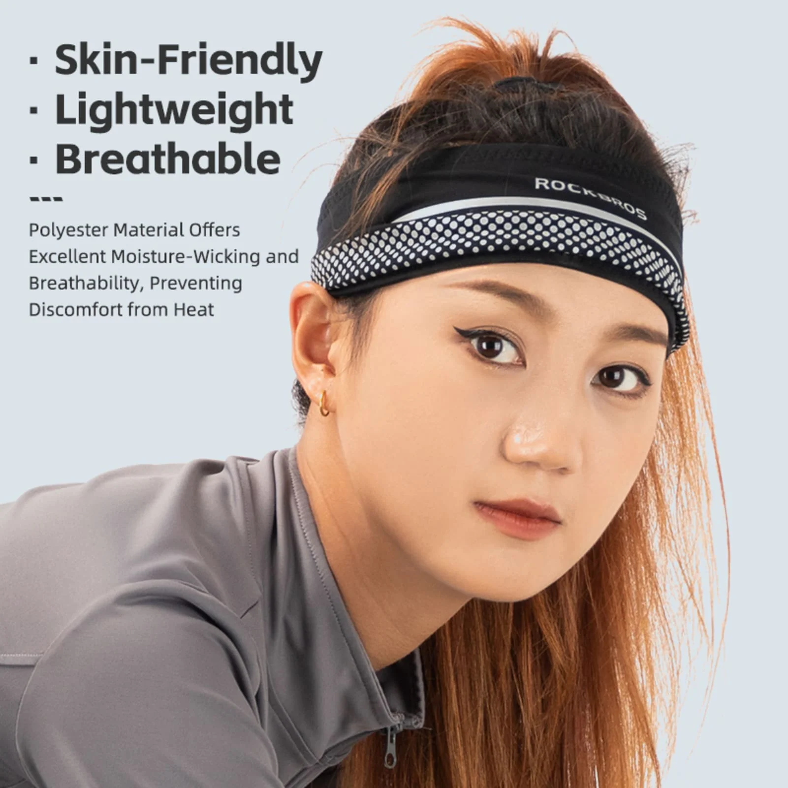 ROCKBROS Sweat Band Sports Reflective Breathable - Image 12