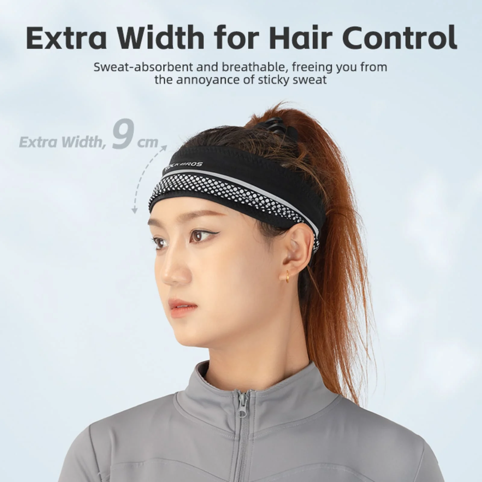 ROCKBROS Sweat Band Sports Reflective Breathable - Image 5