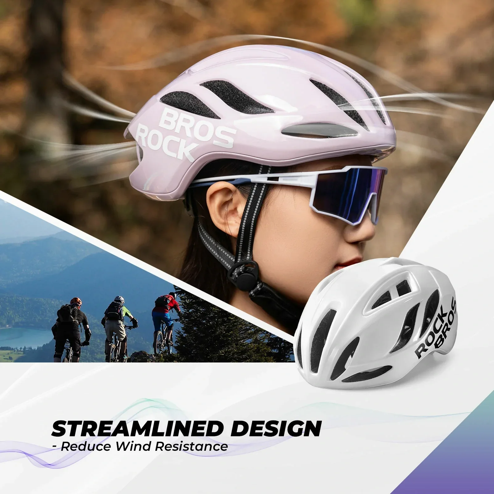 ROCKBROS Ultra-Light Bike Helmet Maximum Protection Ultimate Comfort - Image 44