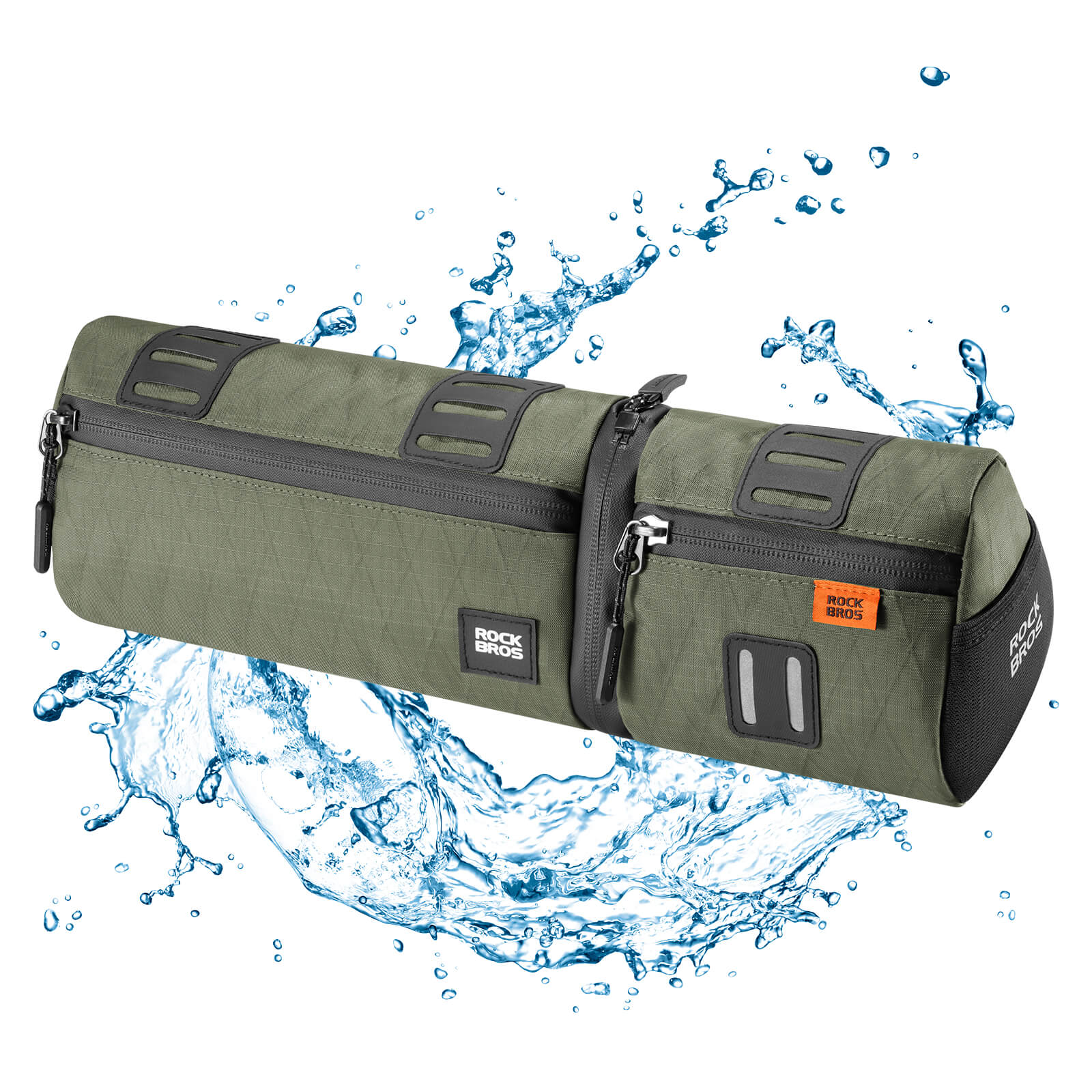 ROCKBROS Versatile 2 in 1 Bike Bag Waterproof Handlebar Bag With Shoulder Strap - Image 8