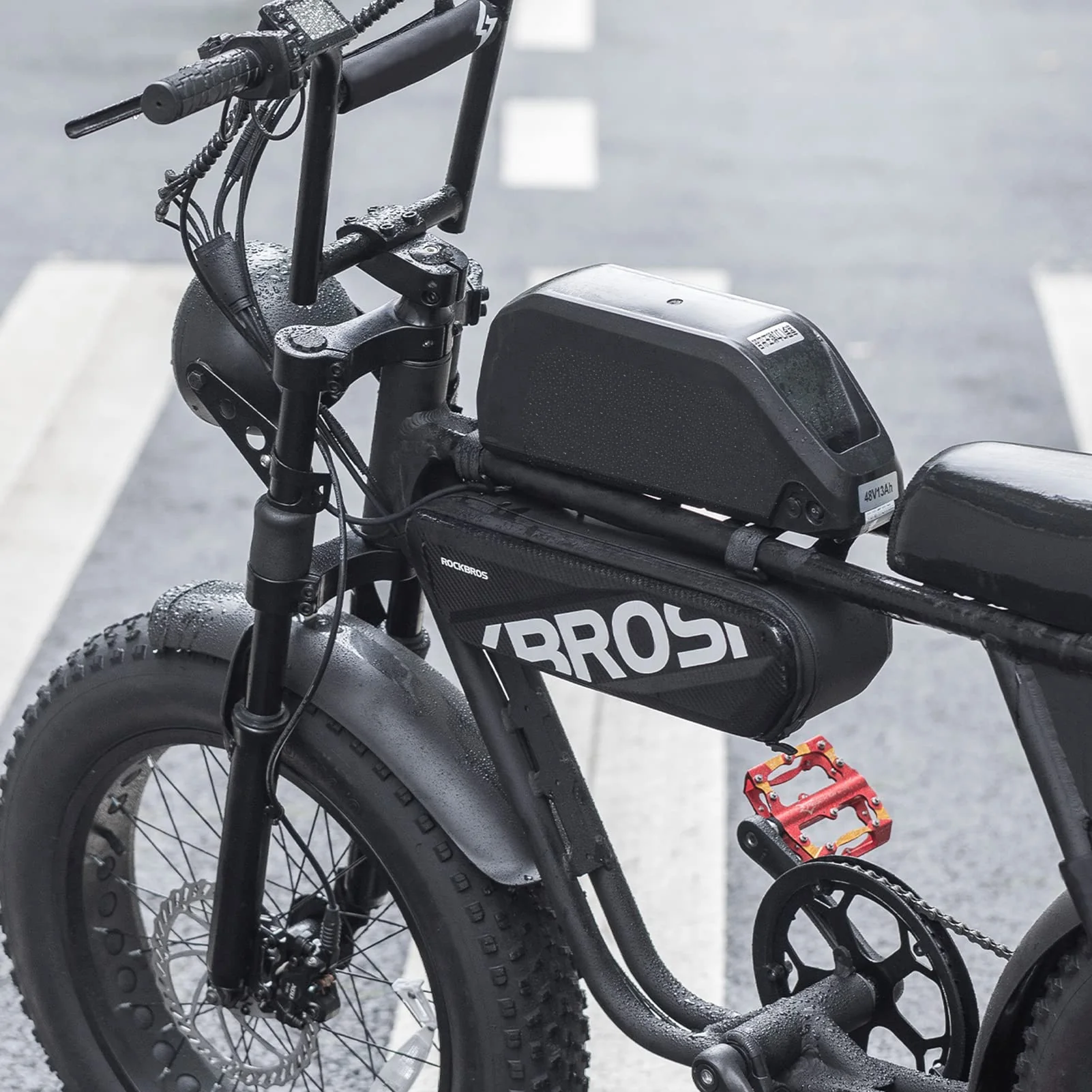 ROCKBROS Waterproof Bike Frame Bag for SUPER73 Electric Bikes - Image 2