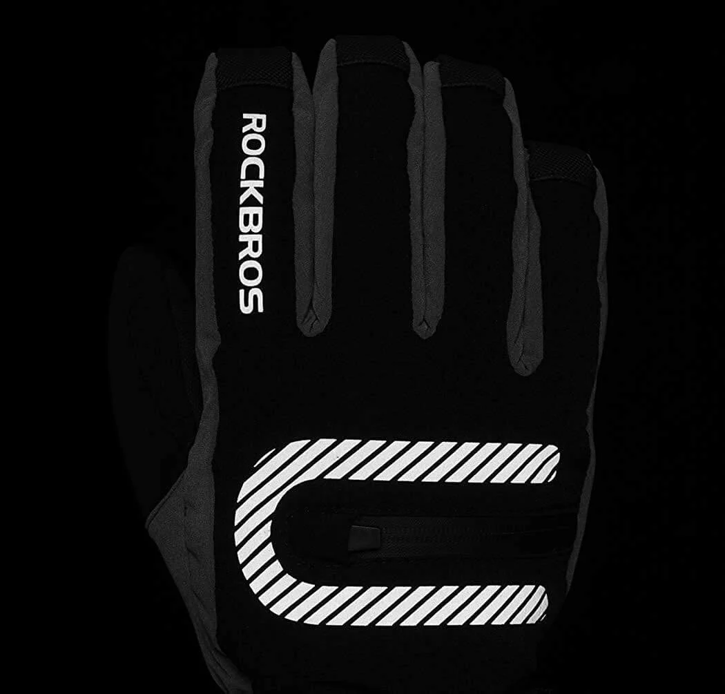 ROCKBROS Winter Thermal Windproof Ski & Snowboard Gloves - Image 3