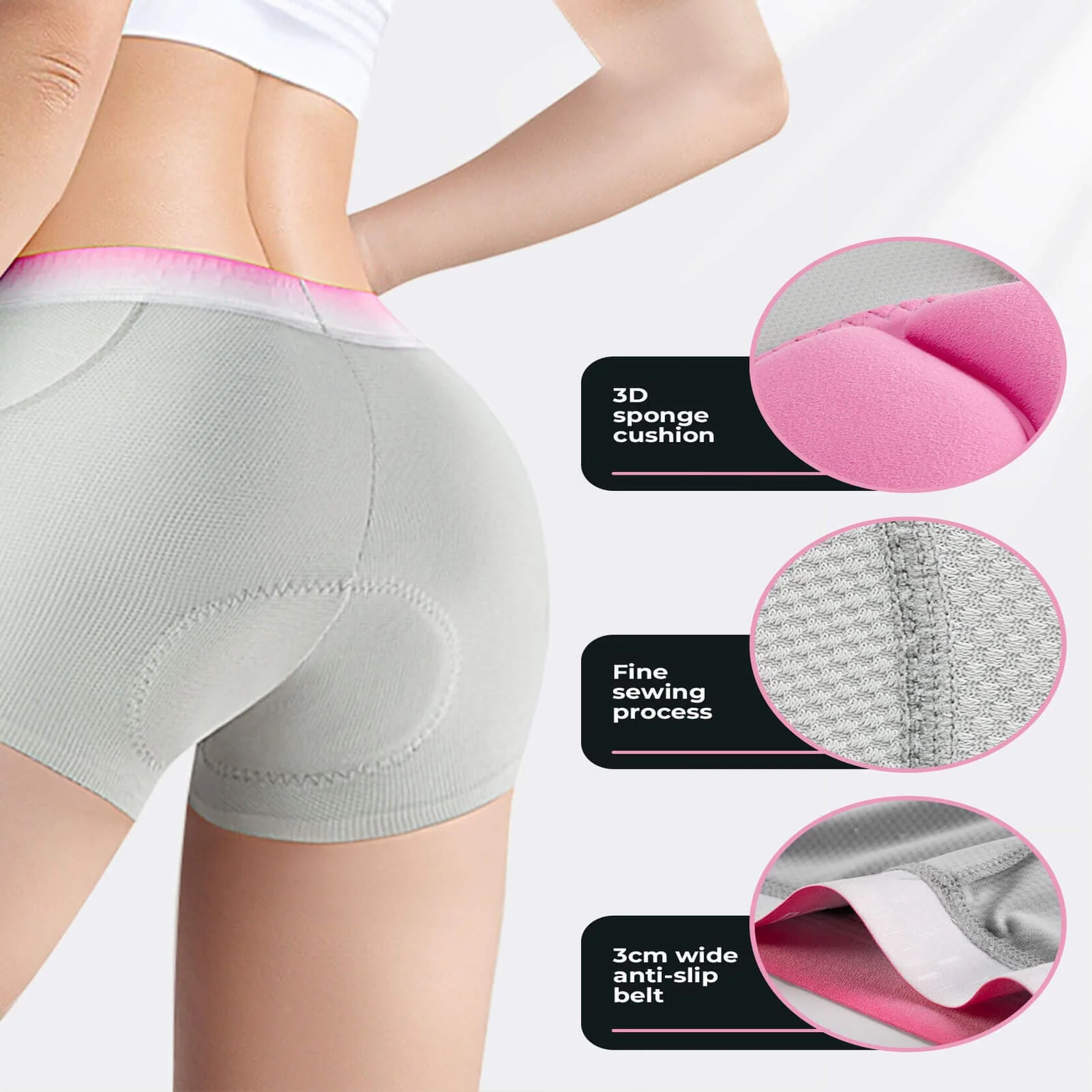 ROCKBROS Women's 3D Padded Cycling Underwear - Image 4