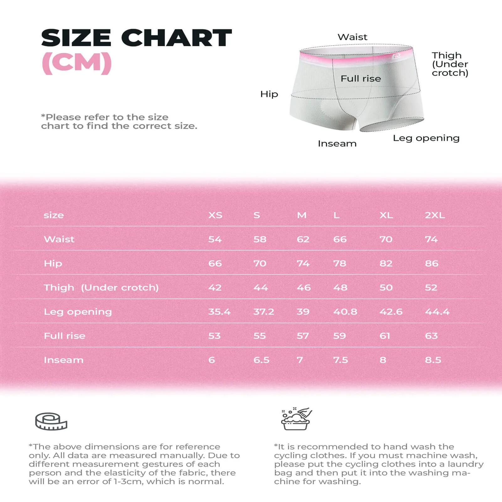 ROCKBROS Women's 3D Padded Cycling Underwear - Image 7
