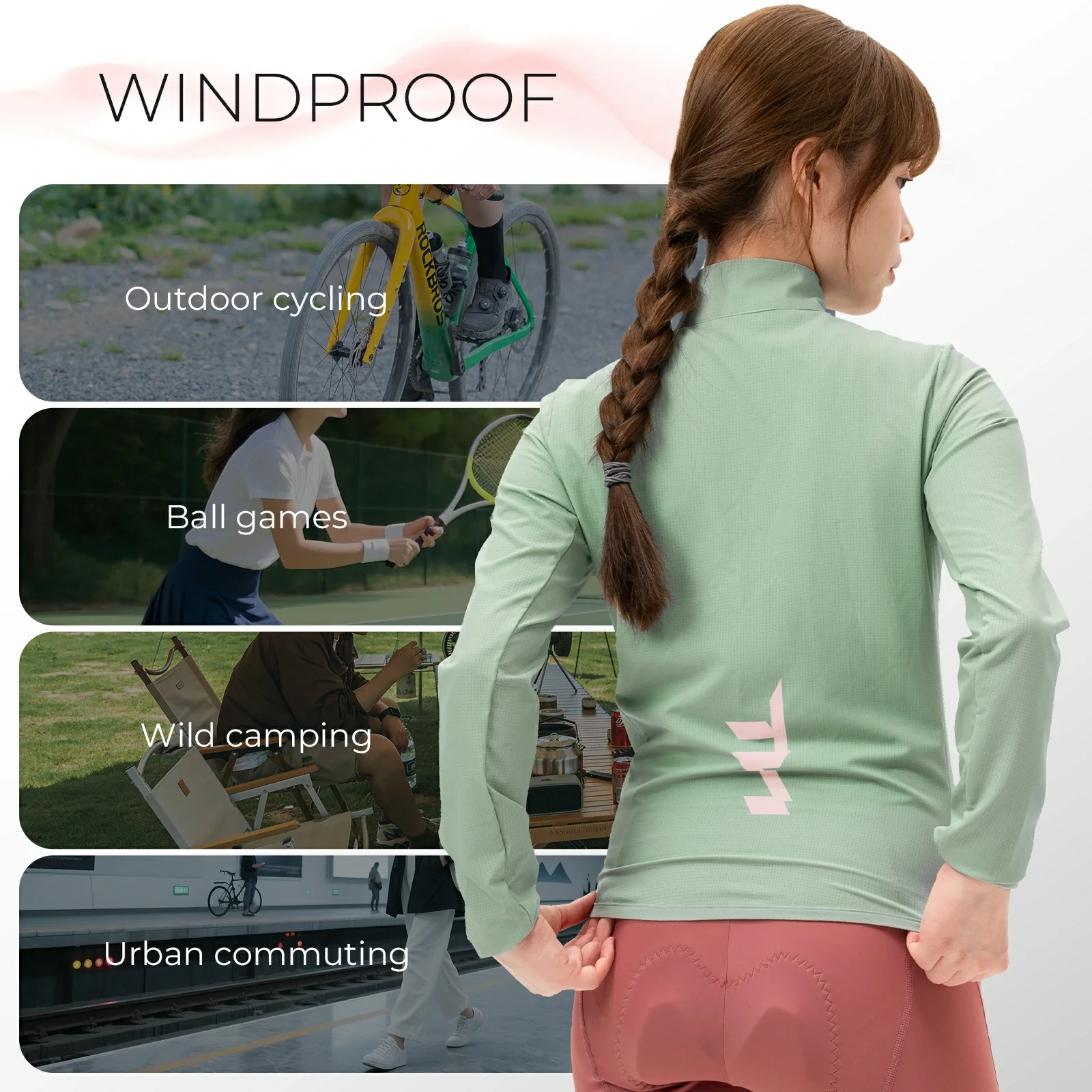 TVI Windproof Jackets Lightweight Breathable for Women - Image 18