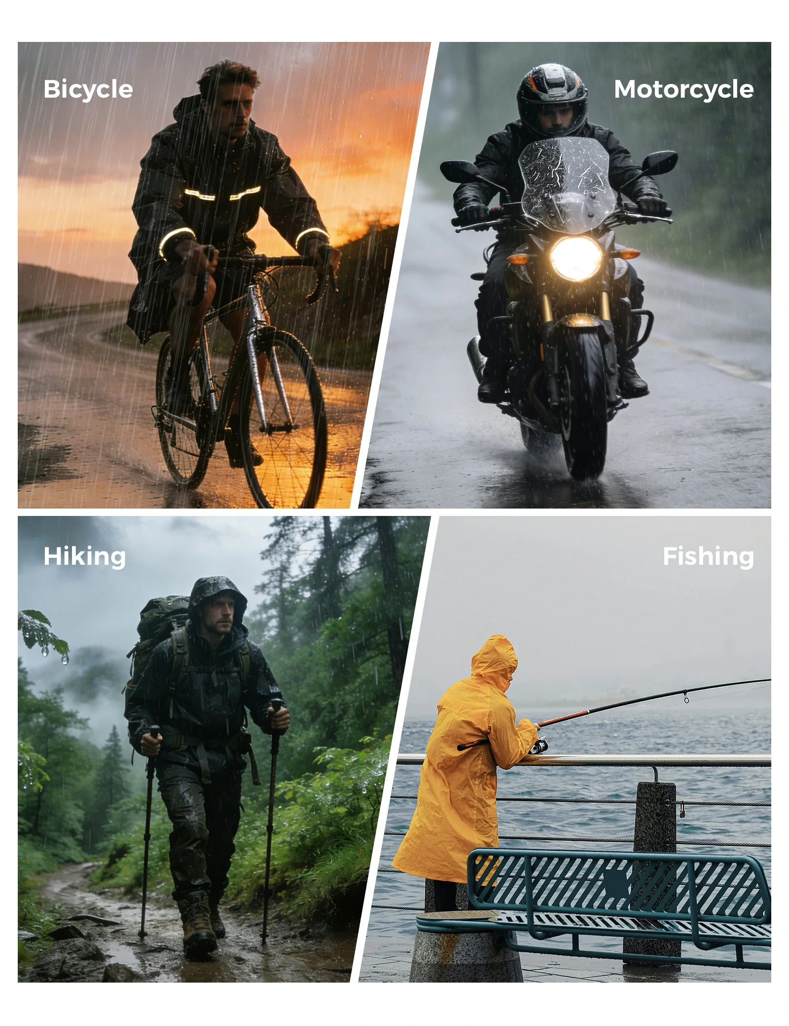 Waterproof Cycling Trousers YPK052 - Image 8