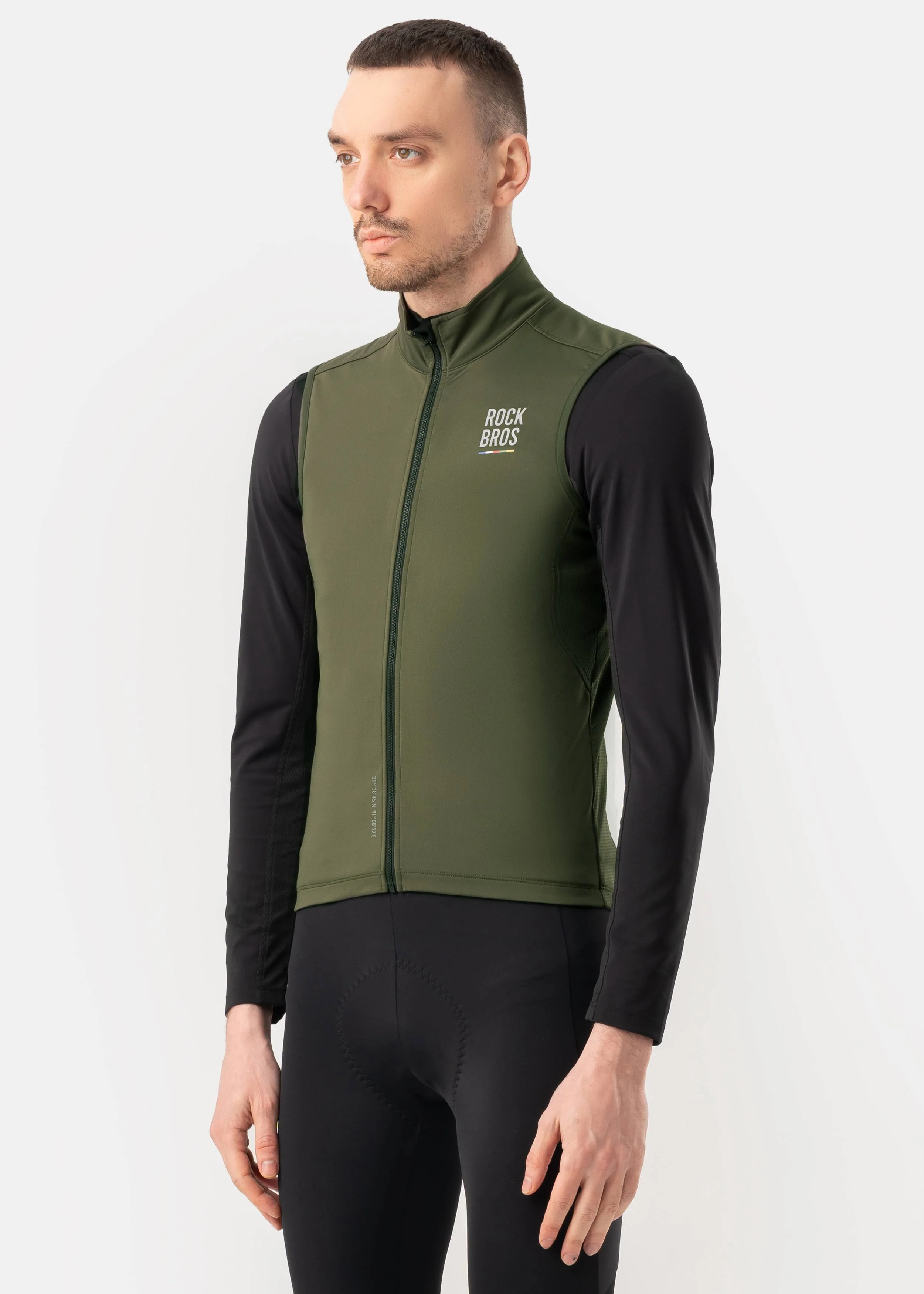 ROCKBROS Road-to-Sky Wind Proof Warm Cycling Gilets - Image 26
