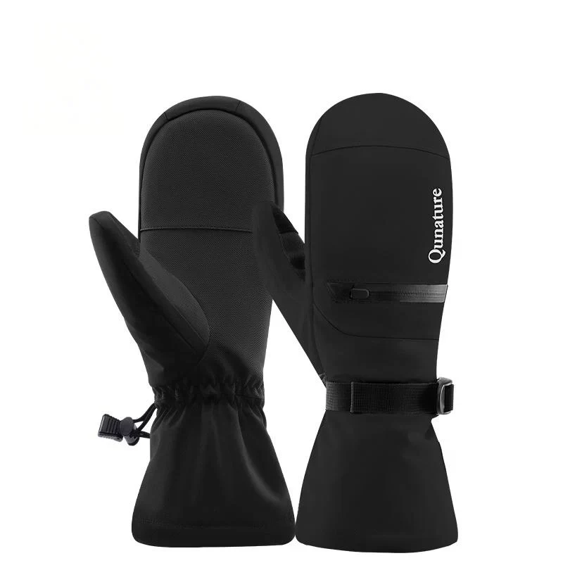 Windproof Waterproof Thermal Ski Gloves Double-Layer Insulation Touchscreen