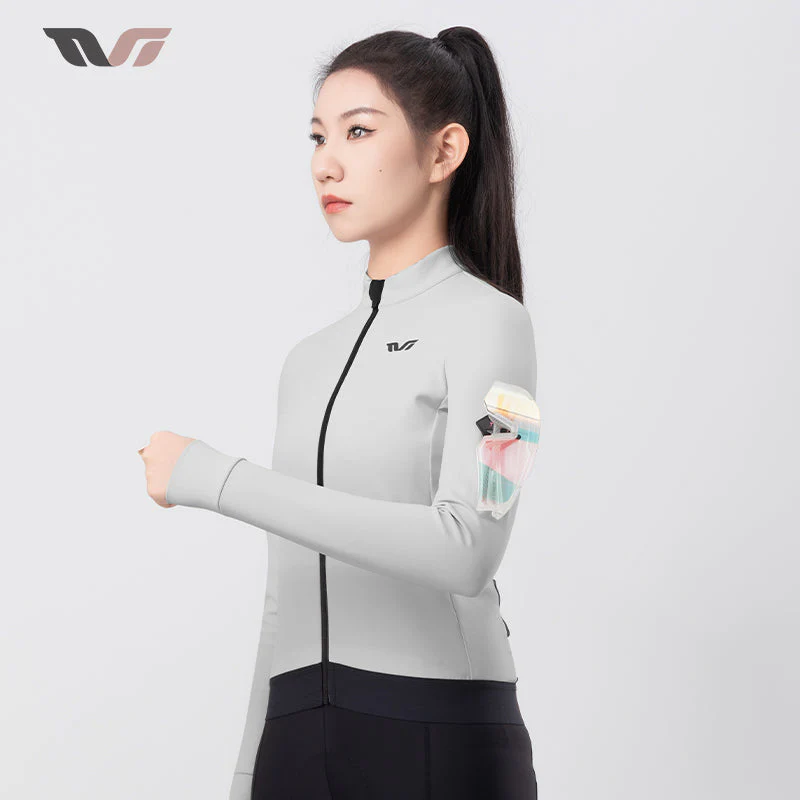 Women’s Lightweight Fleece Cycling Jersey - Image 6